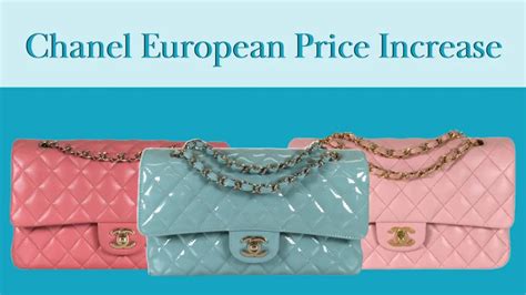 chanel europe price 2016